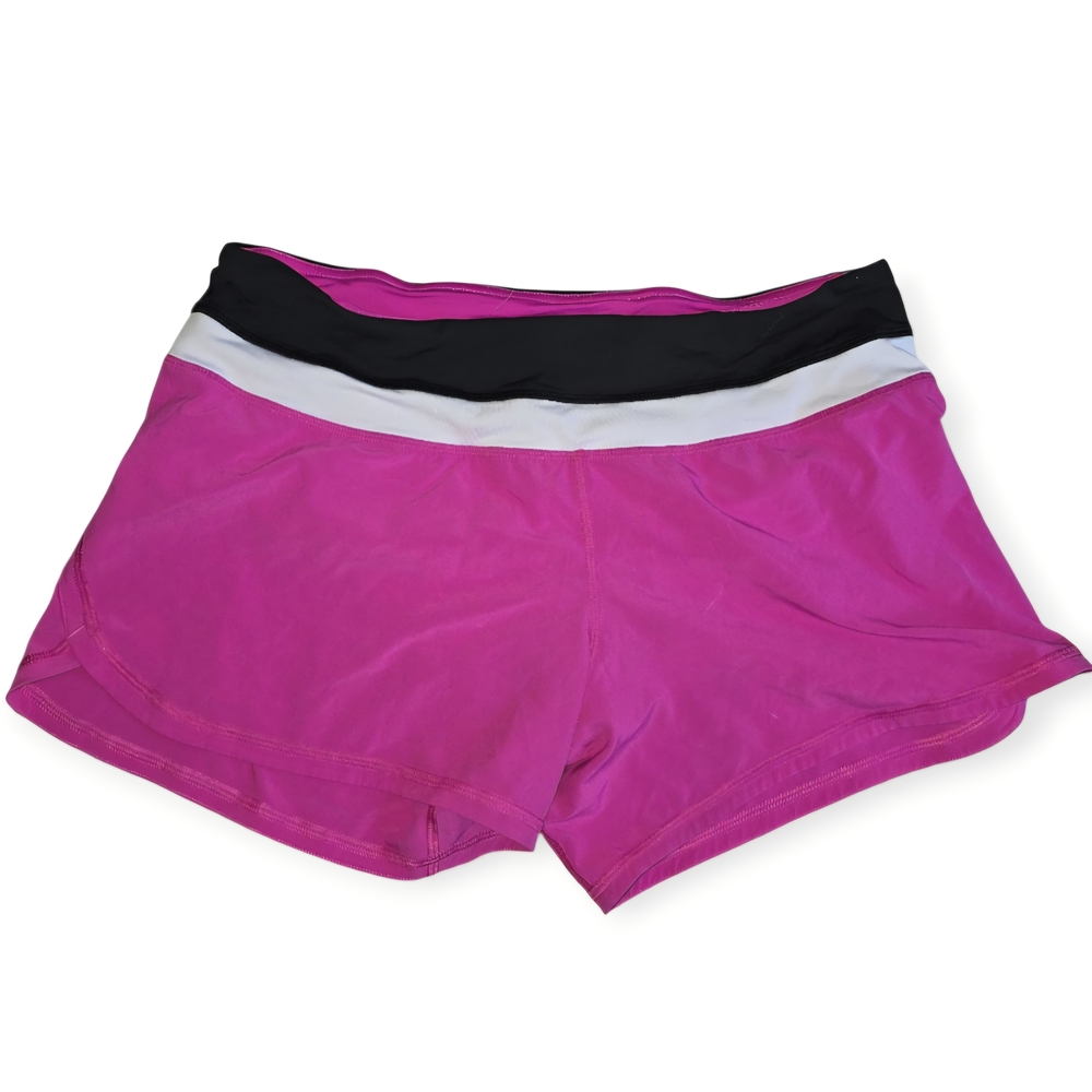 ❤️Lululemon Athletica Pink and Black Shorts☆